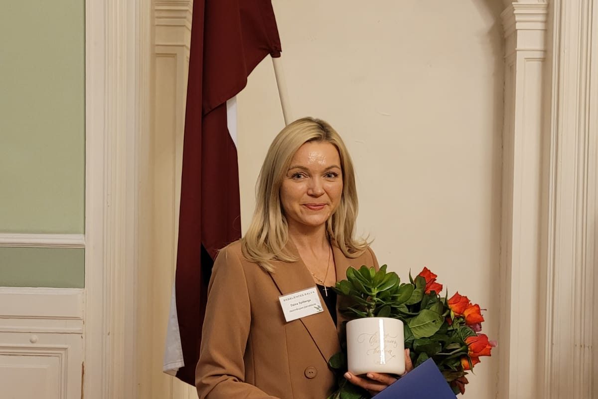 Daina Spilberga – “Ekselences balvas” TOP 5 laureāte!