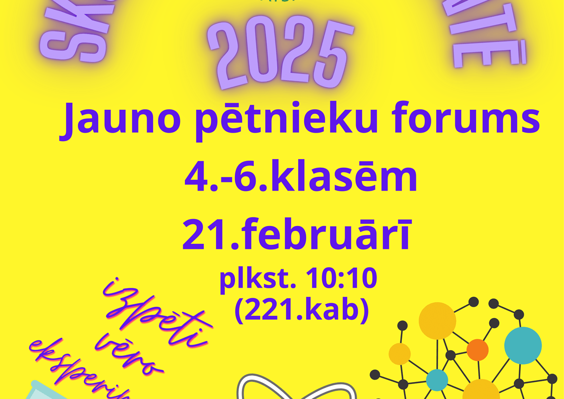 “Skolēns eksperimentē 2025”