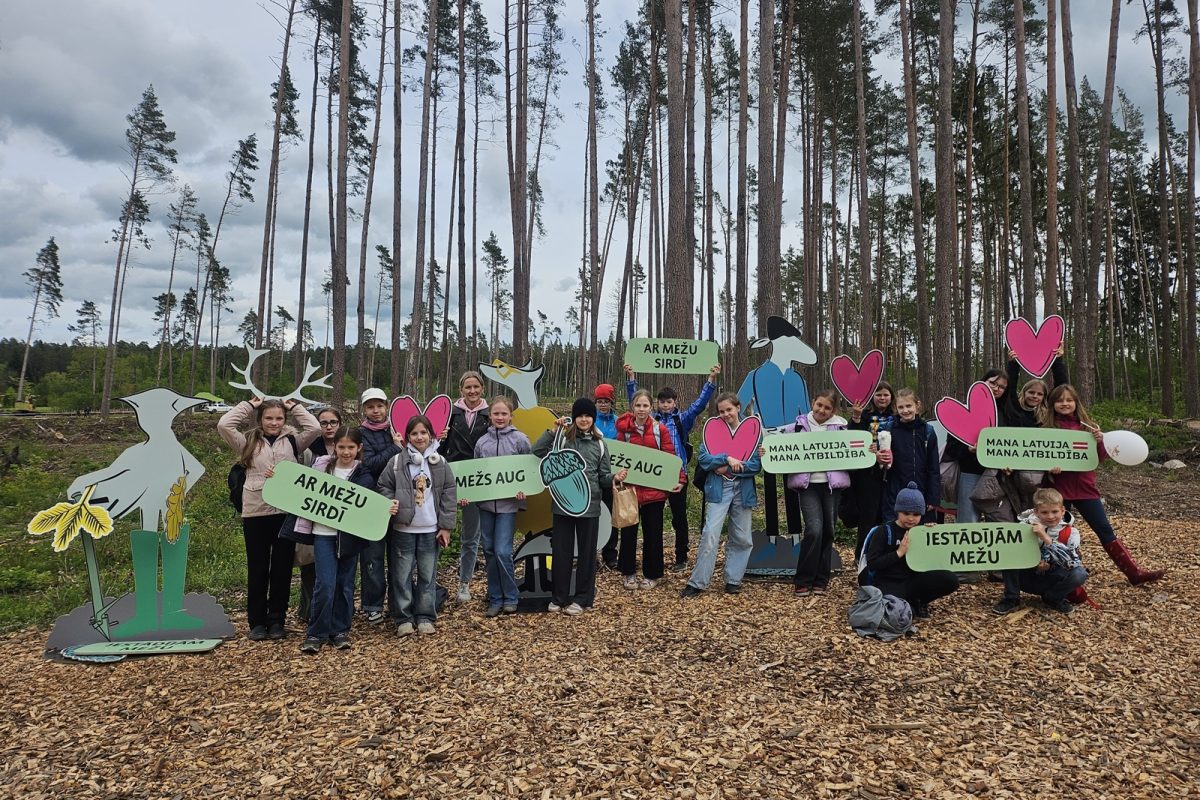4.b klase Latvijas Meža dienās