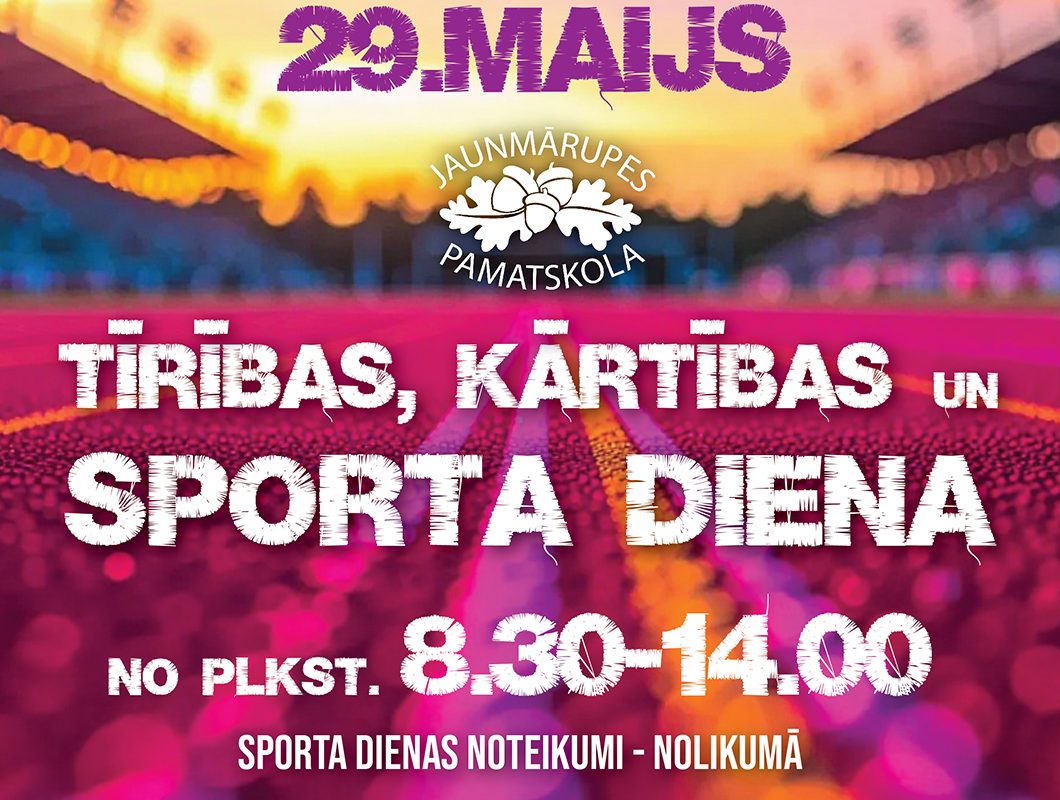 “Sporta diena 2025” plakāts