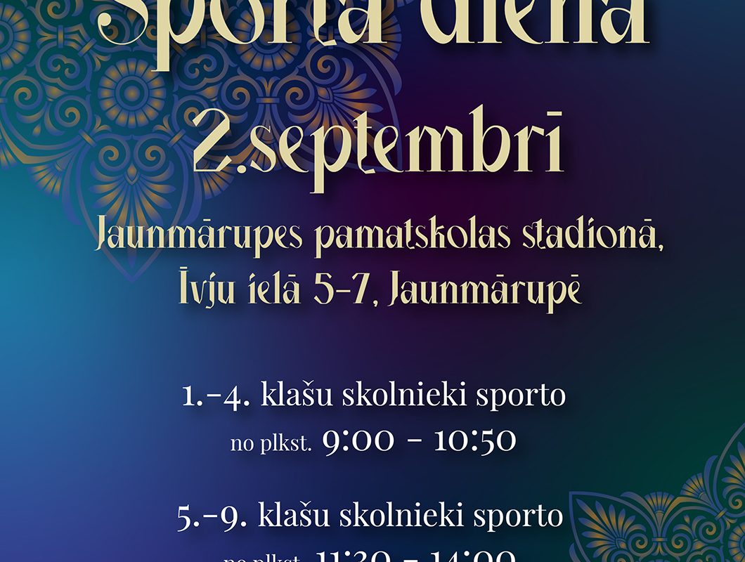 Septembra sporta diena 2025