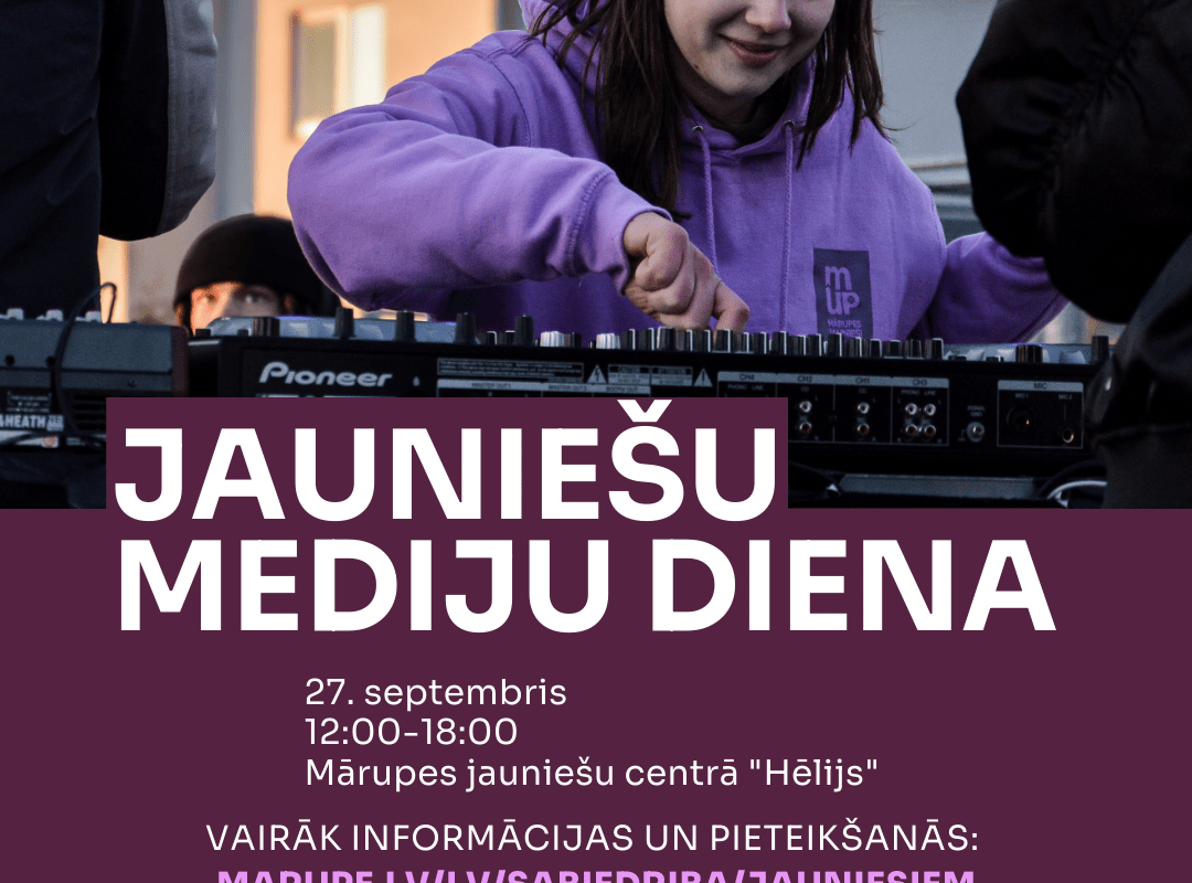 Mārupes jauniešu mediju diena