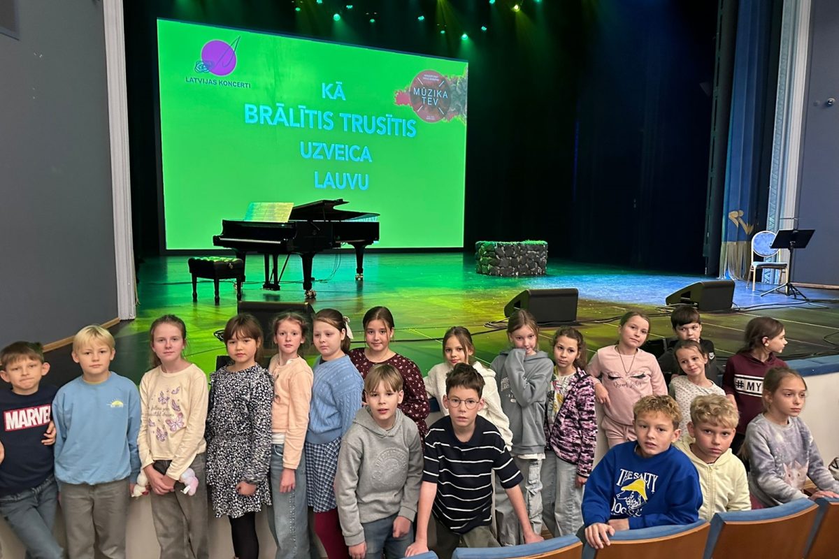 2.c un 3.a klase koncertlekcijā