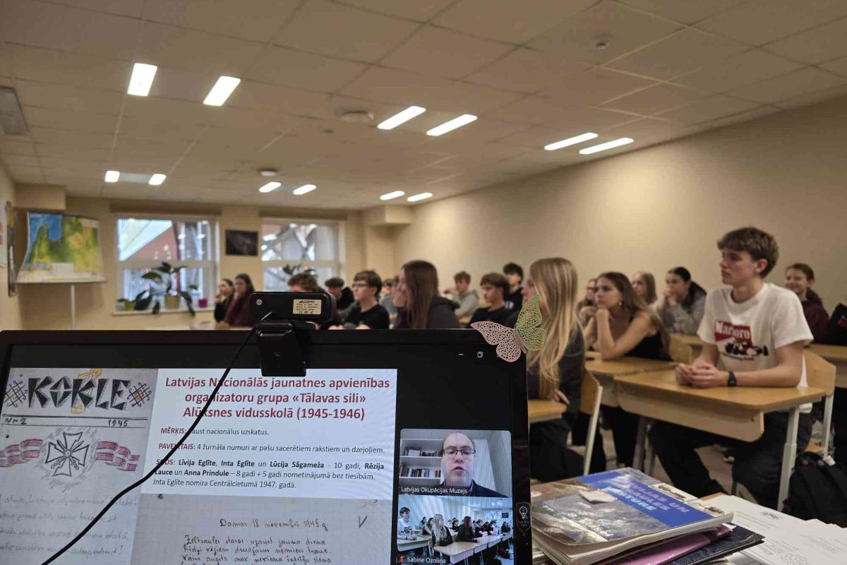 Okupācijas muzeja nodarbības 9.klasēm