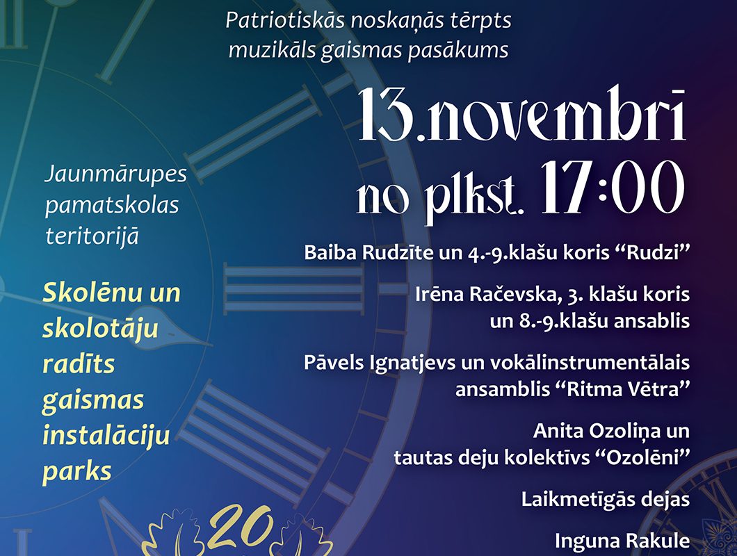 Staro Jaunmārupe 2025 “Laika atspulgs”