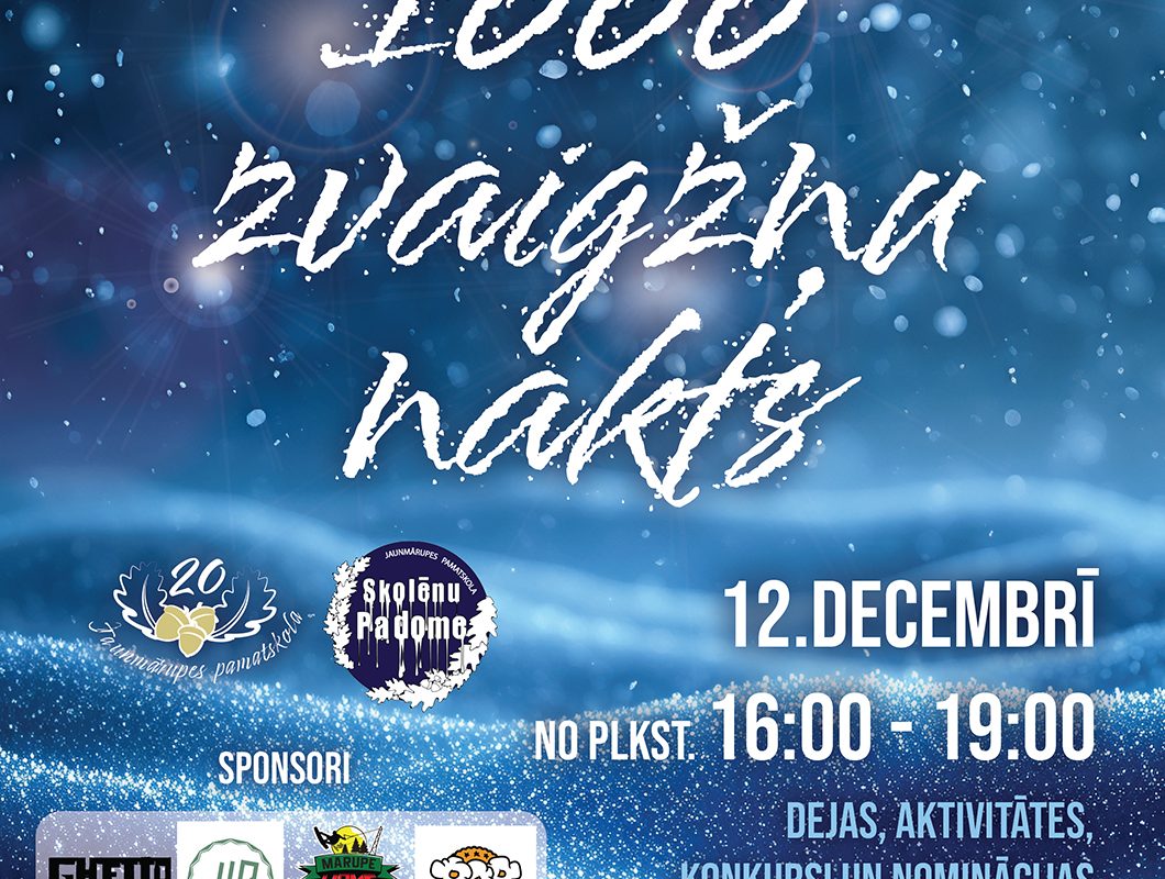 7.-9.klašu balle “1000 zvaigžņu nakts”