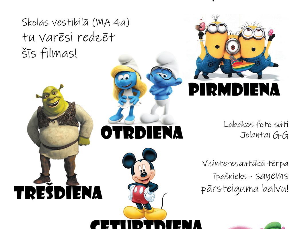 Multeņu varoņu nedēļa 2026