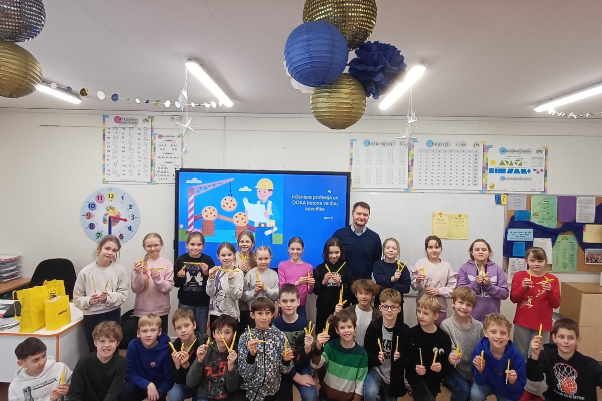 3.b klase iepazīst inženiera profesiju