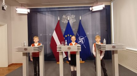 3.b klase apmeklē Ministru kabinetu