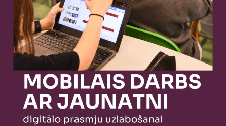 Iespēja jauniešiem apgūt digitālās prasmes