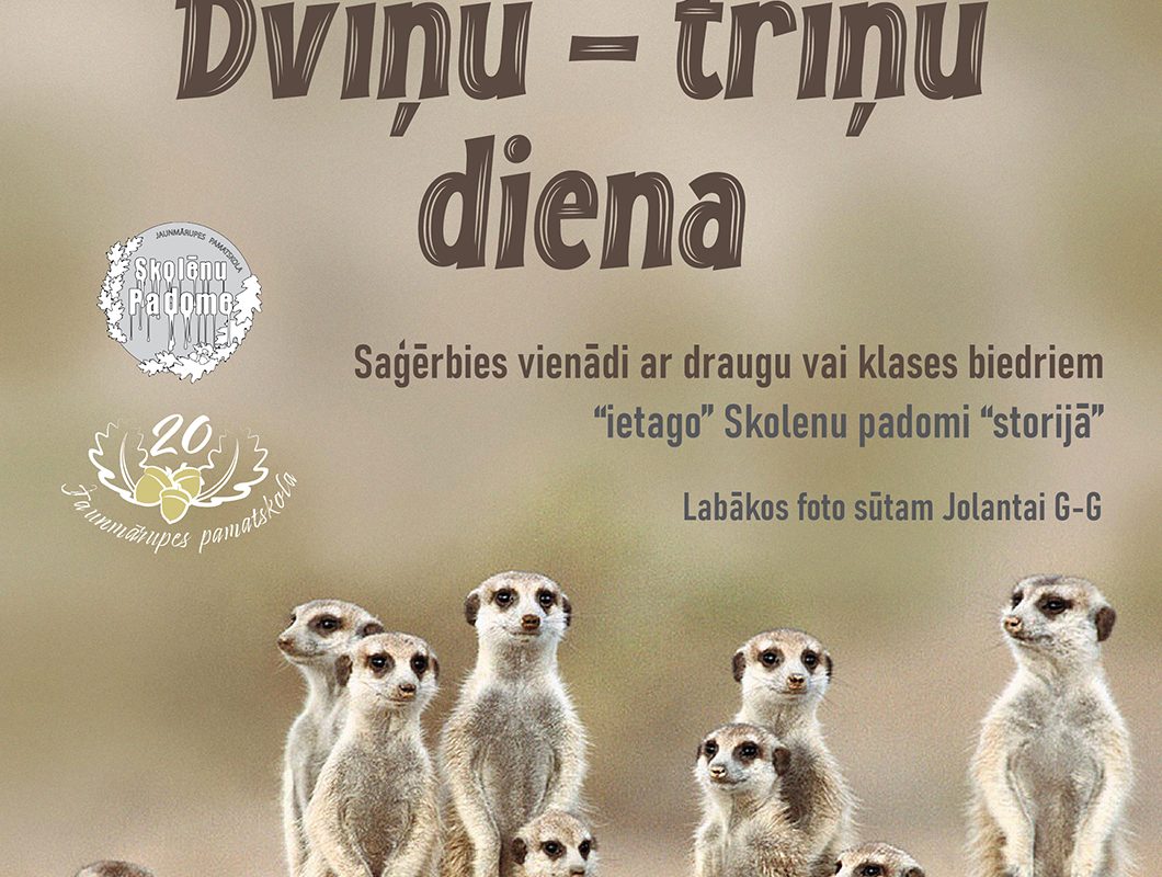 Tematiskā diena “Dvīņu – trīņu diena”