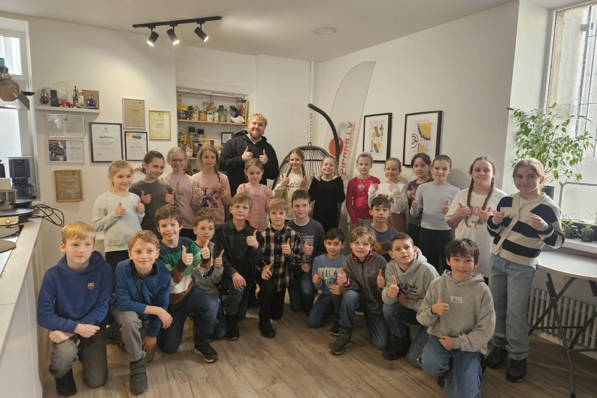 3.b klase apmeklē “Uztura akadēmiju”