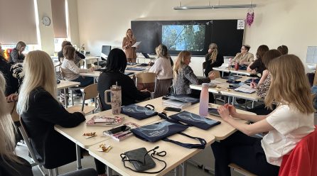 Skolā pulcējās angļu valodas skolotāji no Mārupes, Salaspils, Ķekavas un Olaines novadiem