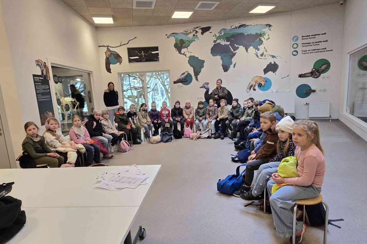 1.d klase mācību ekskursijā Rīgas Zooloģiskajā dārzā