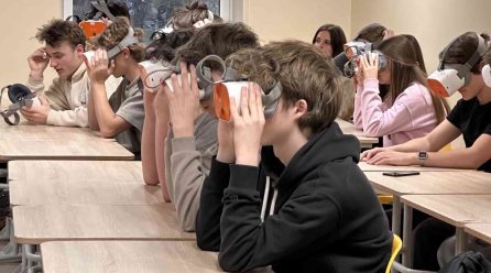 7.–9. klašu skolēni iepazīst virtuālo realitāti
