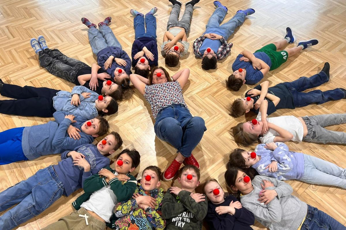 3.e klase piedalās akcijā ar Dr. Klaunu