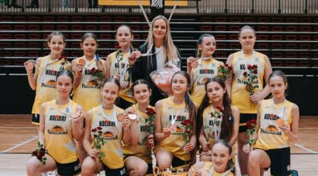 Skolas skolnieču komandai 3.vieta Latvijas Jaunatnes basketbola līgas čempionātā