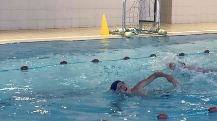 Peldēšanas sacensības 1. un 2.klašu grupas skolēniem