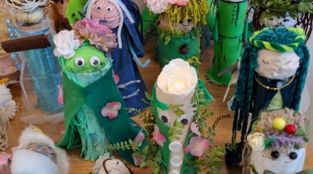 Skolēnu veidotie literārie tēli no lugas “SPRĪDĪTIS”