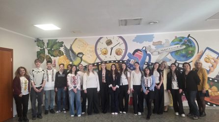 Rumānijas skolēnu un skolotāju viesošanās mūsu skolā Erasmus+ projekta ietavaros