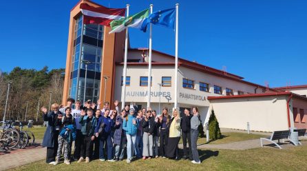 Viesi no Tukuma 1.vidusskolas