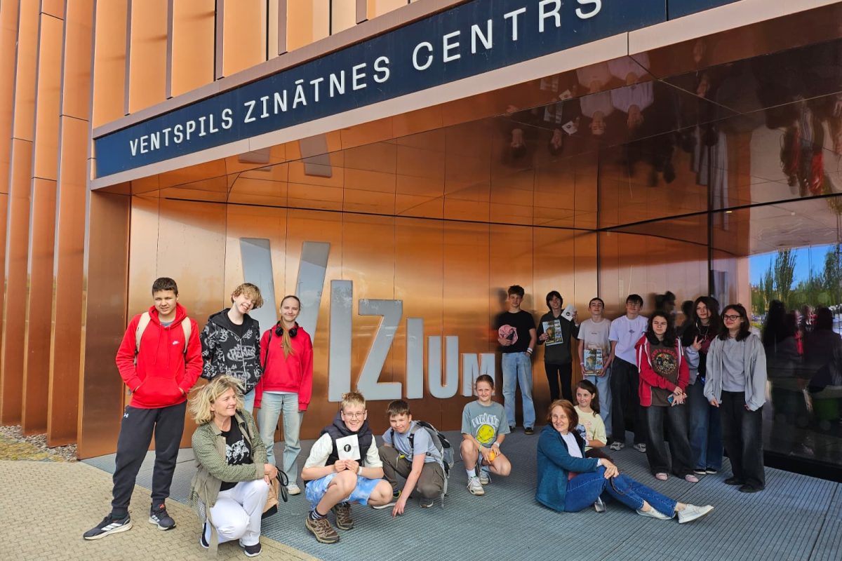 Brauciens uz Ventspils zinātnes centru VIZIUM