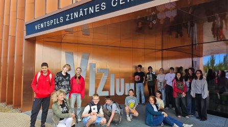 Brauciens uz Ventspils zinātnes centru VIZIUM