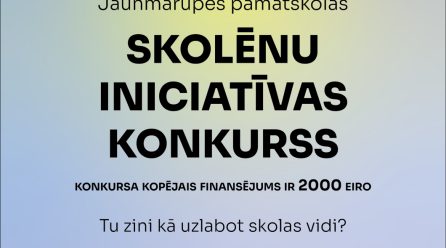 Piesaki savu ideju skolēnu iniciatīvu konkursam!