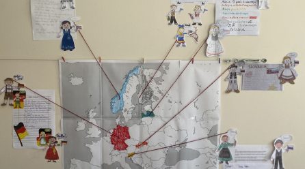 1.e klase piedalījās starptautiskā projektā “Flat Stanley”