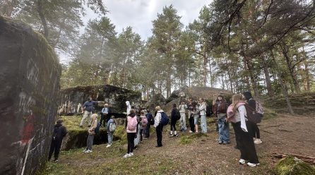 6.e klase devās uz Mangaļsalu