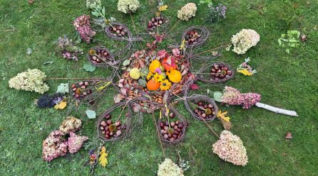 1.-3.klašu rudens velšu darbu izstāde “Dabas skaistums”