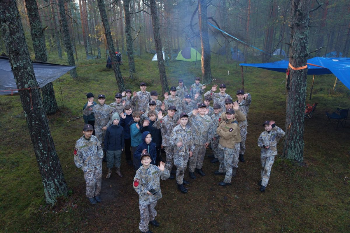 Jauno jaunsargu diennakts nometne Jūrmalā