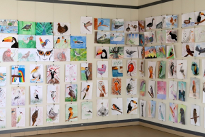 Rudens vizuālās mākslas izstāde “Putni”