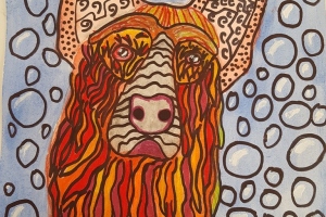 #Attālinātasmācības Vizuālā māksla