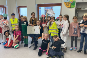 Šodien skolā Profesiju diena!