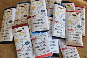 Sveicam skolotājus Skolotāju dienā!