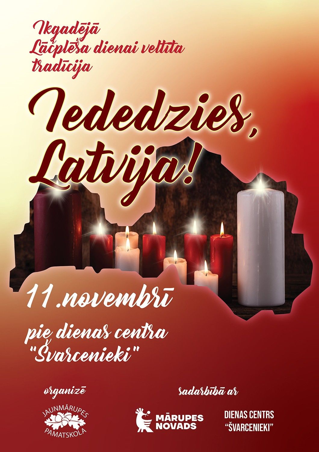 “Iededzies, Latvija 2024” plakāts