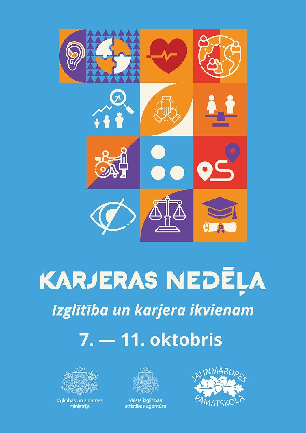 Karjeras nedēļas 2024 plakāts