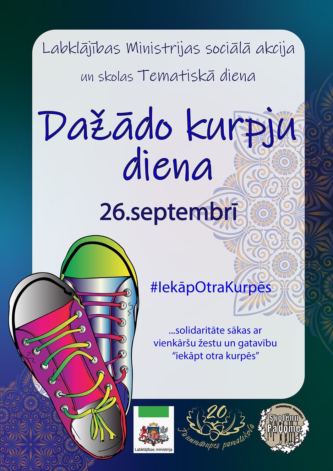 Tematiskā diena “Dažādo kurpju diena 2025”