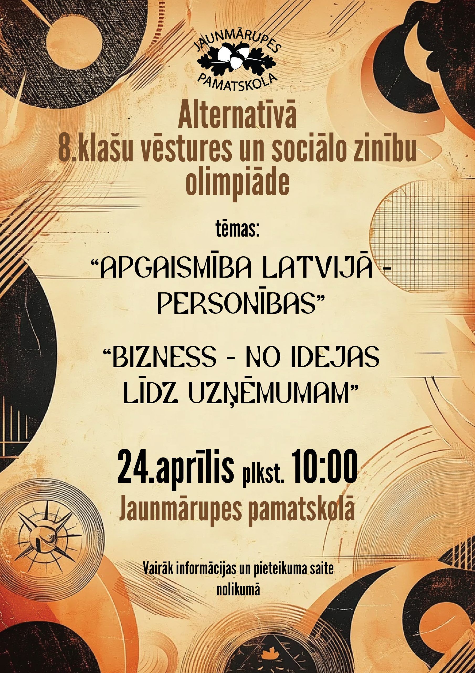 Vēstures un sociālo zinību olimpiāde 8.klasēm