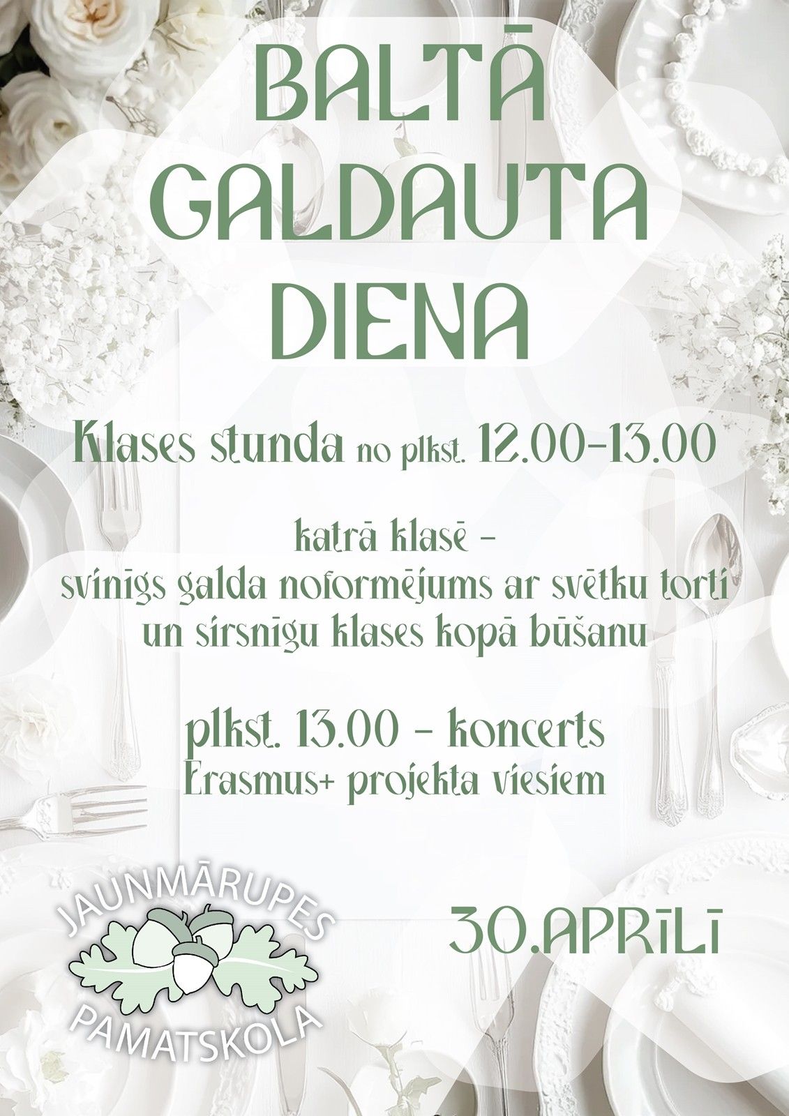 Baltā galdauta diena 2025