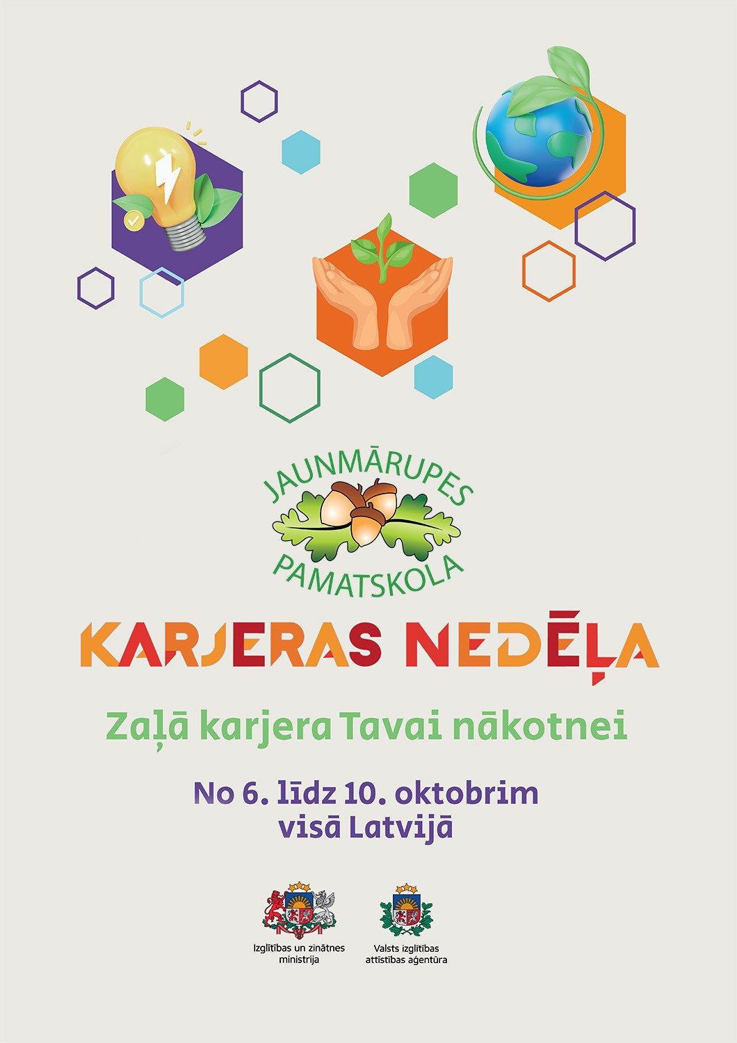 “Karjeras nedēļa 2025” plakāts “Karjeras nedēļa 2025” plakāts