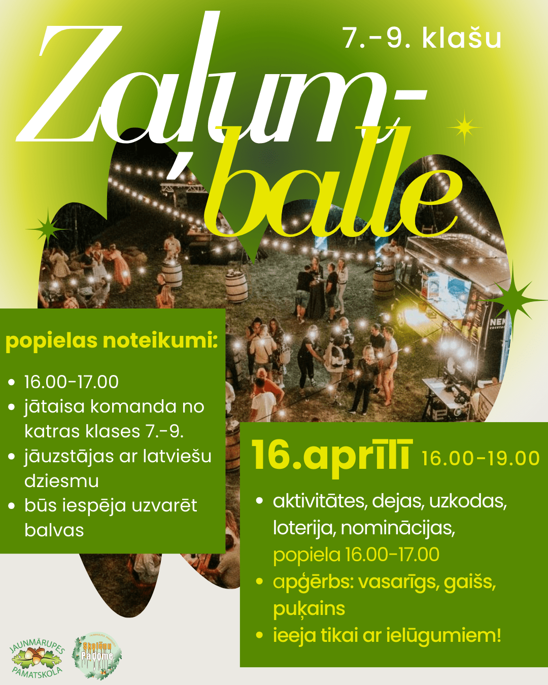 Zaļumballe 7.-9.klasēm