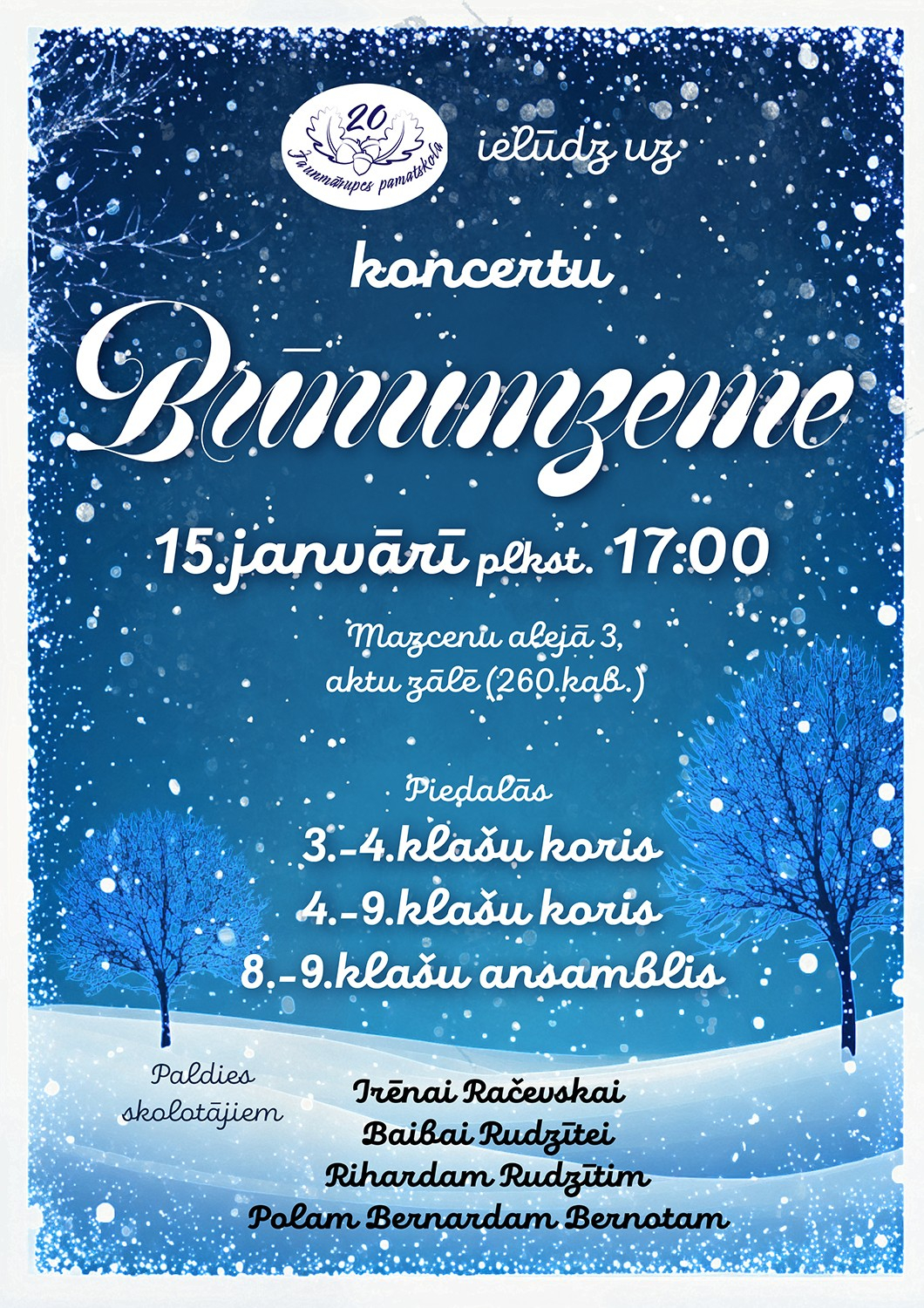 Koncerts “Brīnumzeme”