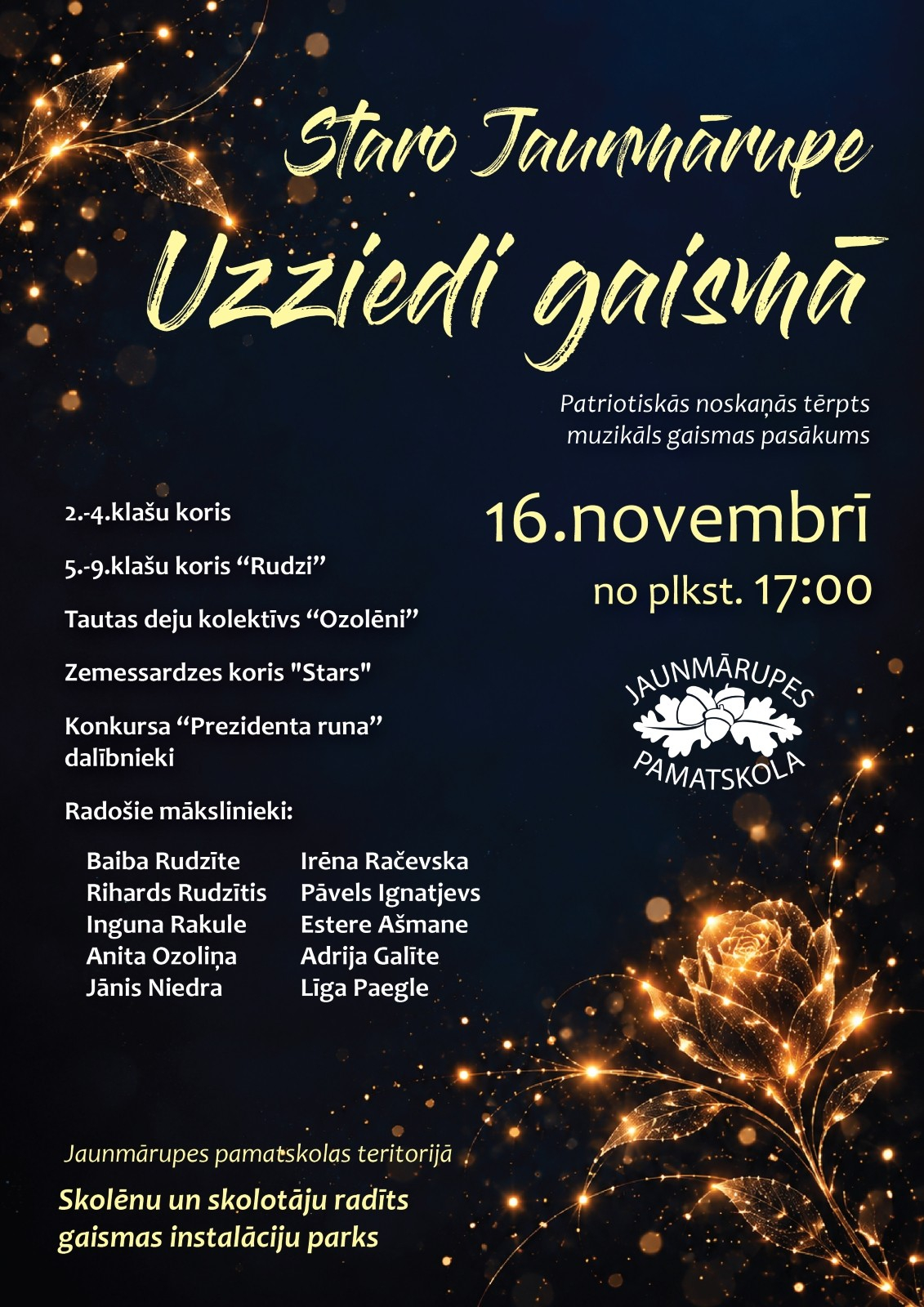 Staro Jaunmārupe 2026 “Uzziedi gaismā”