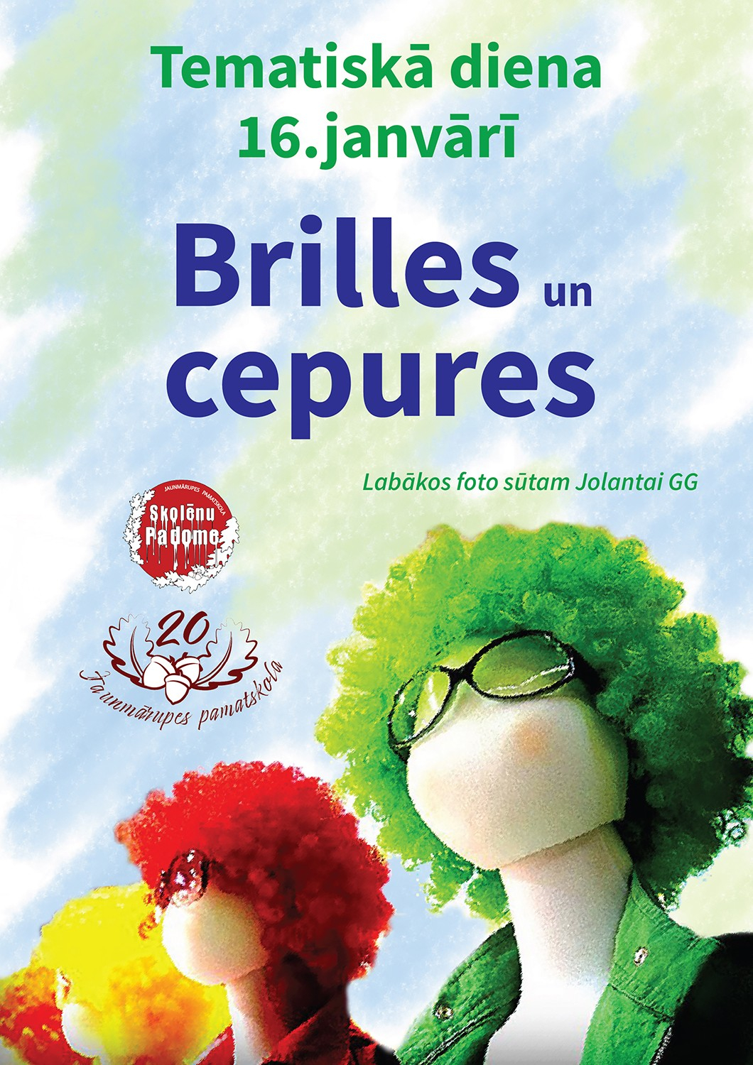 Tematiskā diena “Brilles un cepures”