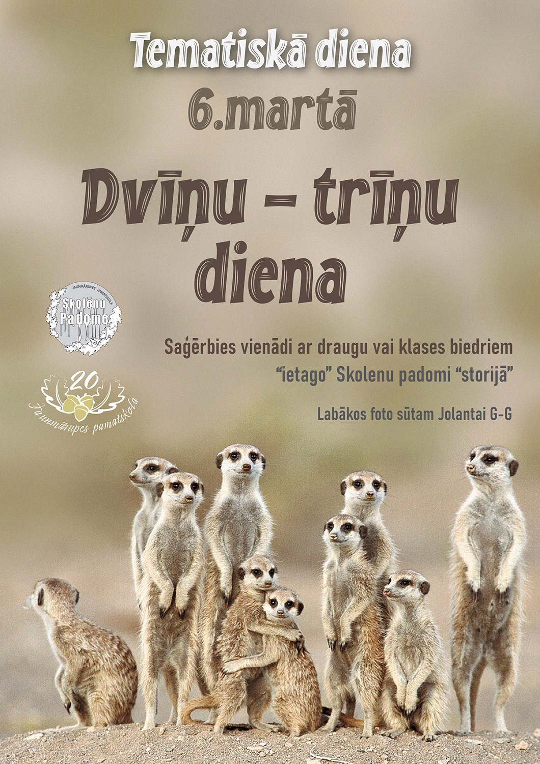 Tematiskā diena “Dvīņu – trīņu diena”