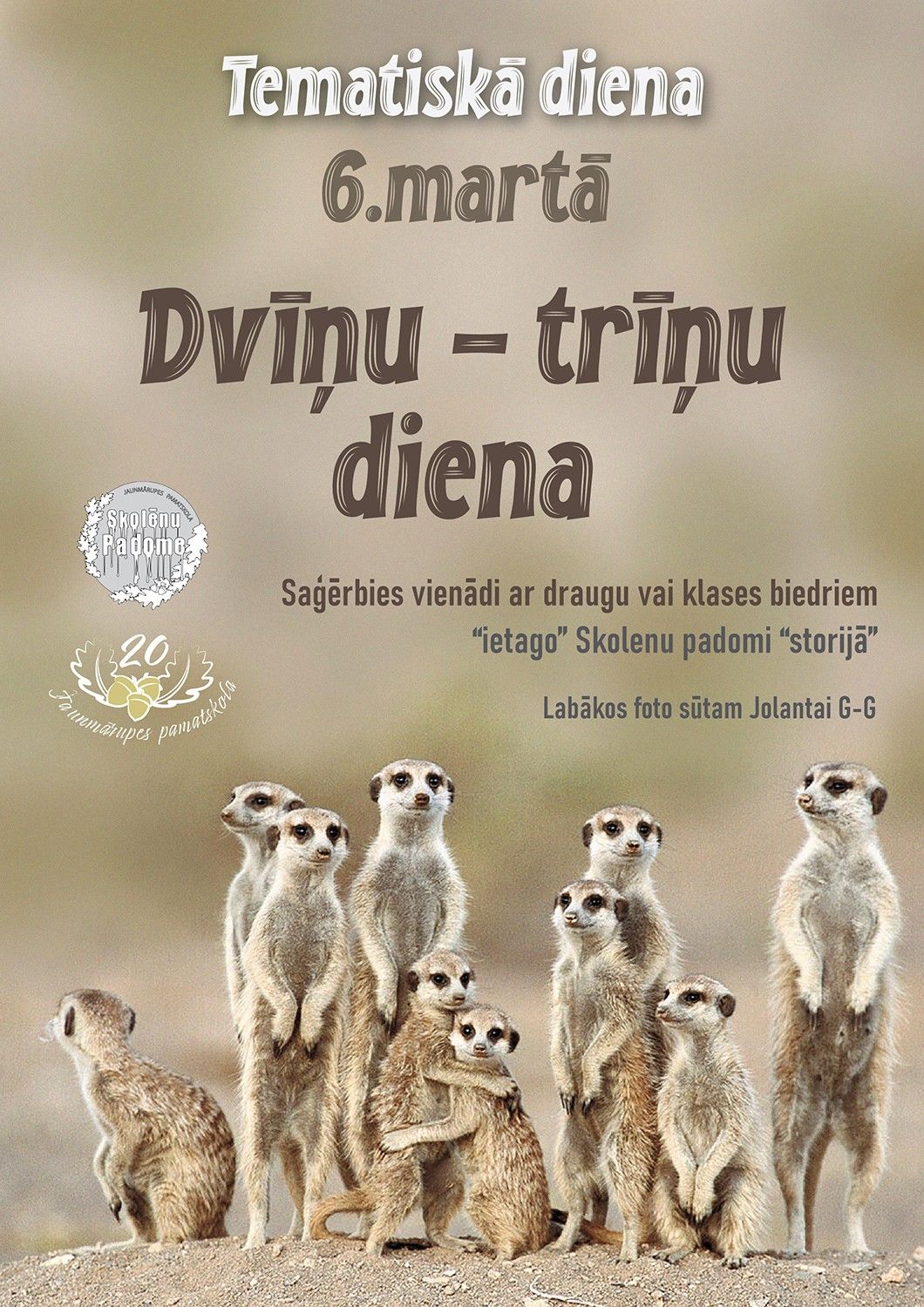 Tematiskā diena “Dvīņu – trīņu diena”